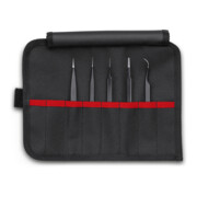 KNIPEX 92 00 01 ESD Universalpinzetten-Set ESD 5-teilig 90 mm-1