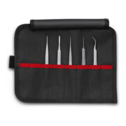KNIPEX 92 00 02 Präzisionspinzetten-Set 5-teilig 90 mm