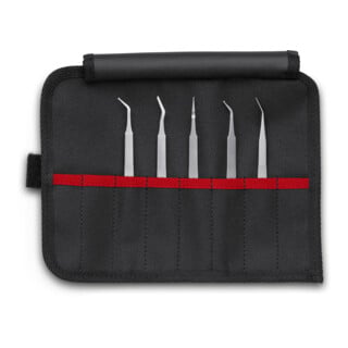 KNIPEX 92 00 03 SMD-Präzisionspinzetten-Set 5-teilig 90 mm