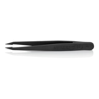 KNIPEX 92 09 02 ESD Kunststoffpinzette ESD Glatt 115 mm