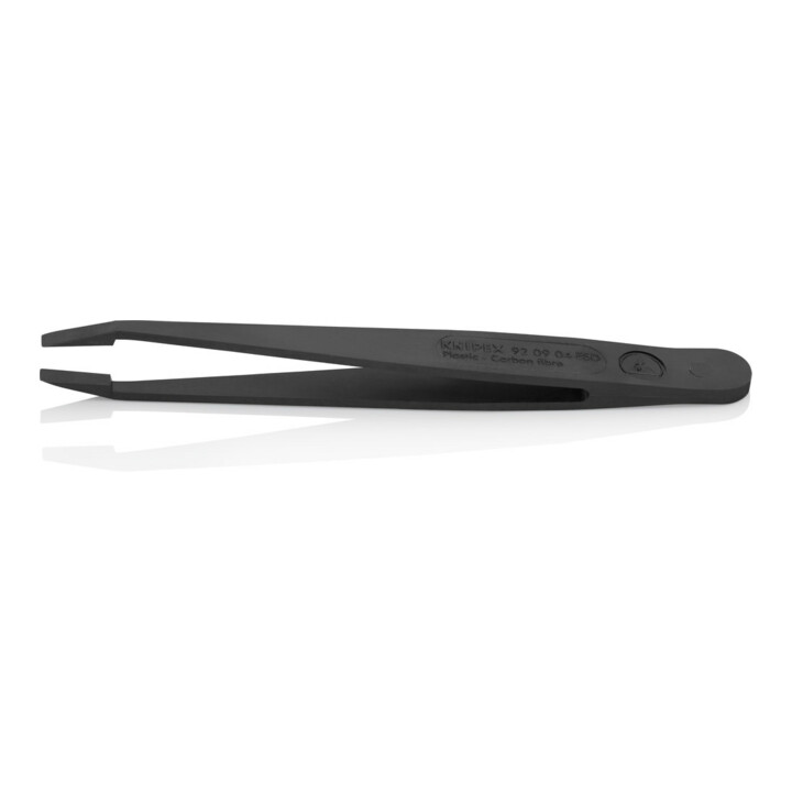KNIPEX 92 09 04 ESD Kunststoffpinzette ESD Glatt 115 mm