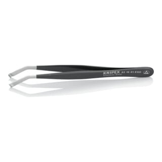 KNIPEX 92 16 01 ESD Positionierpinzette ESD Glatt 120 mm