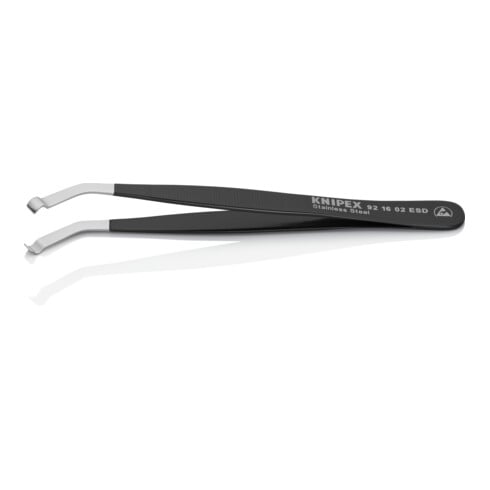 KNIPEX 92 16 02 ESD Positionierpinzette ESD Glatt 120 mm