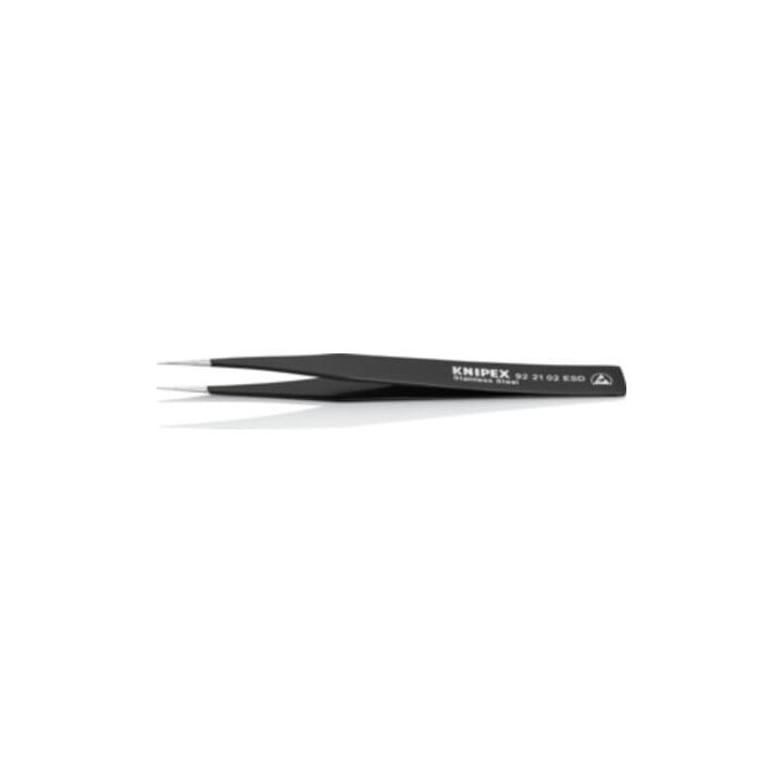 KNIPEX 92 21 02 ESD Universalpinzette ESD Glatt 128 mm