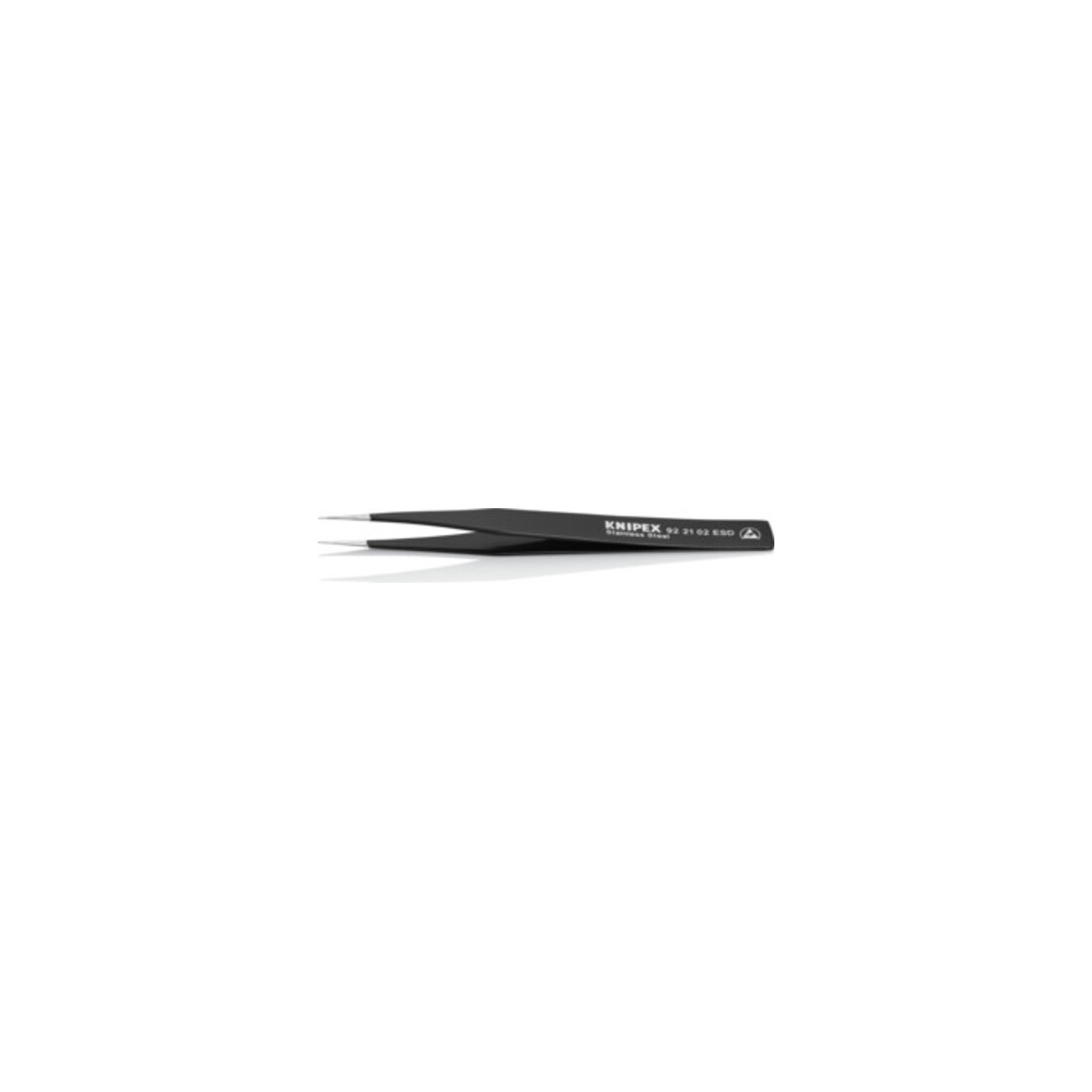 KNIPEX 92 21 02 ESD Universalpinzette ESD Glatt 128 mm