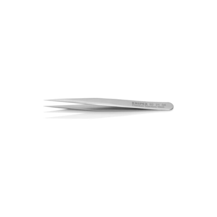 KNIPEX 92 21 04 Mini-Präzisionspinzette Glatt 90 mm