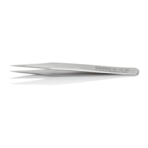 KNIPEX 92 21 06 Mini-Präzisionspinzette Glatt 80 mm
