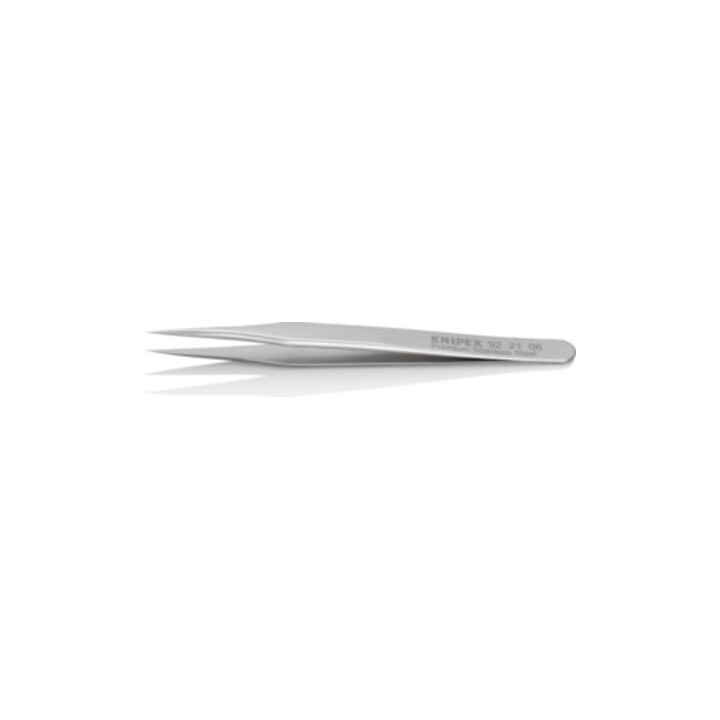 KNIPEX 92 21 06 Mini-Präzisionspinzette Glatt 80 mm