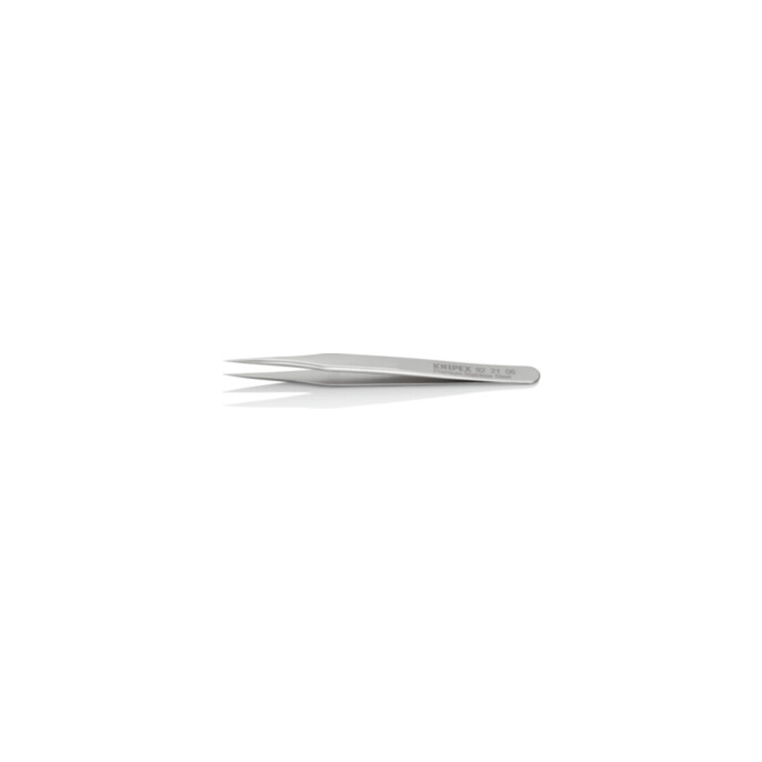 KNIPEX 92 21 06 Mini-Präzisionspinzette Glatt 80 mm