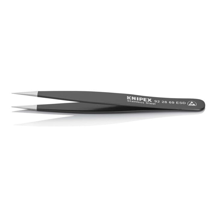 KNIPEX 92 28 69 ESD Universalpinzette ESD Glatt 120 mm