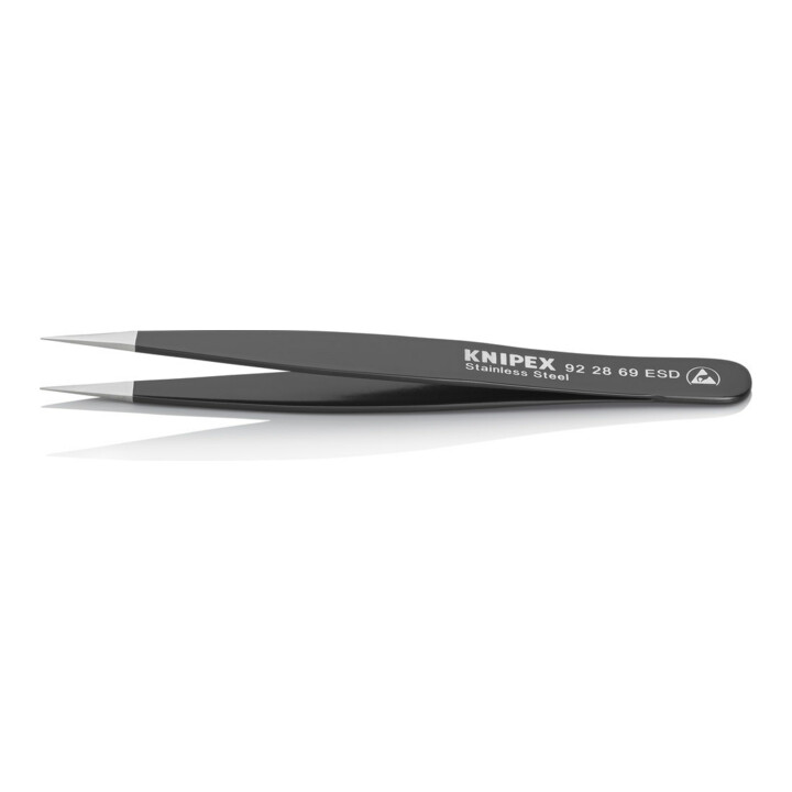 KNIPEX 92 28 69 ESD Universalpinzette ESD Glatt 120 mm