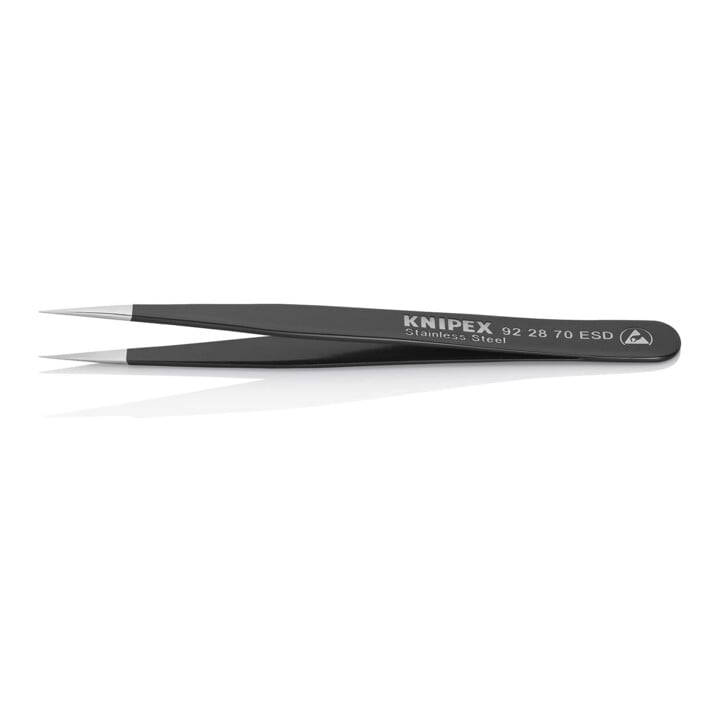 KNIPEX 92 28 70 ESD Universalpinzette ESD Glatt 110 mm