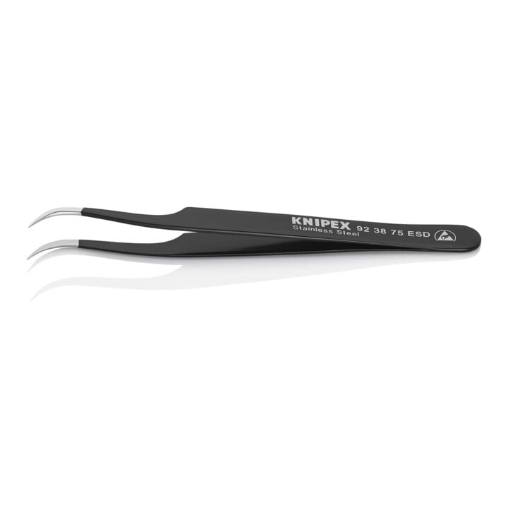 KNIPEX 92 38 75 ESD Universalpinzette ESD Glatt 118 mm