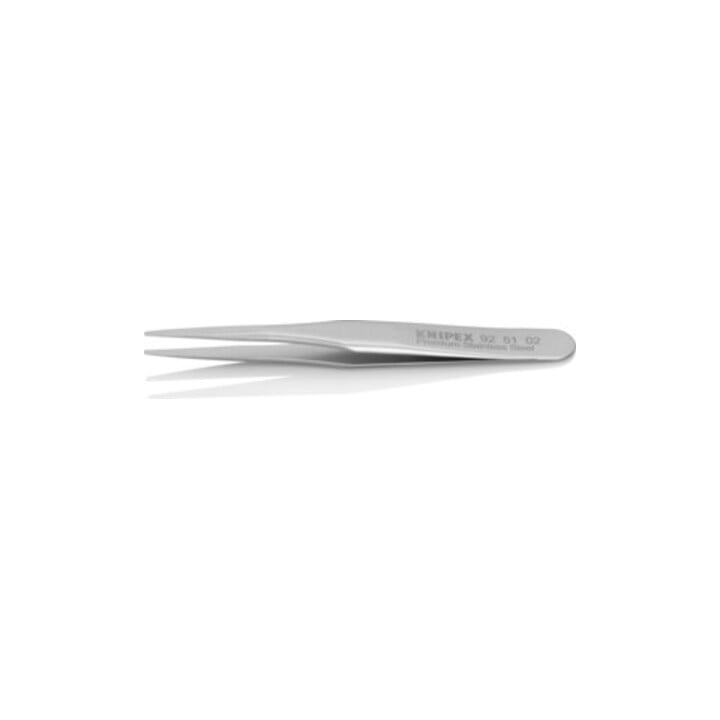KNIPEX 92 51 02 Mini-Präzisionspinzette Glatt 70 mm