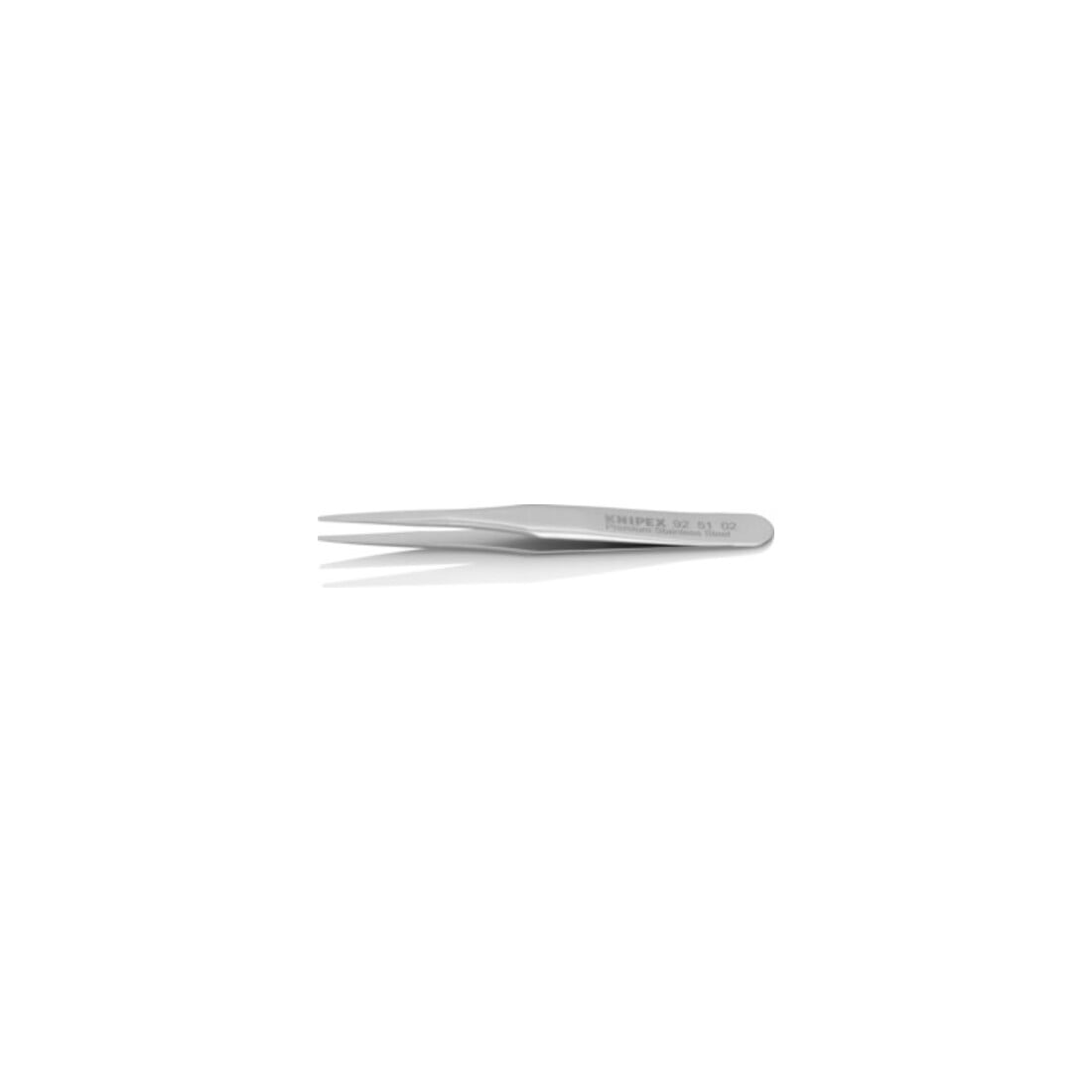 KNIPEX 92 51 02 Mini-Präzisionspinzette Glatt 70 mm