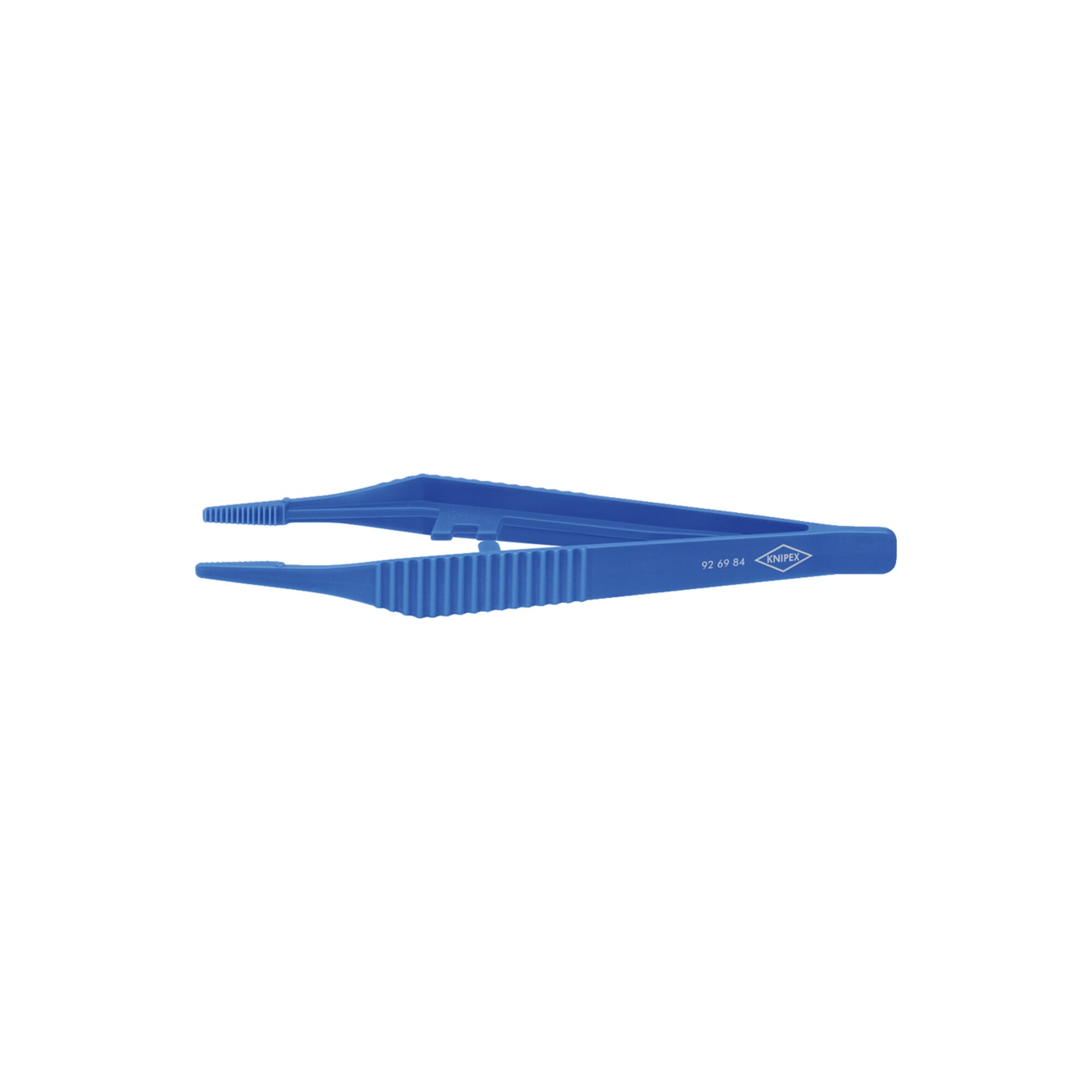 KNIPEX 92 69 84 Kunststoffpinzette Geriffelt 129 mm