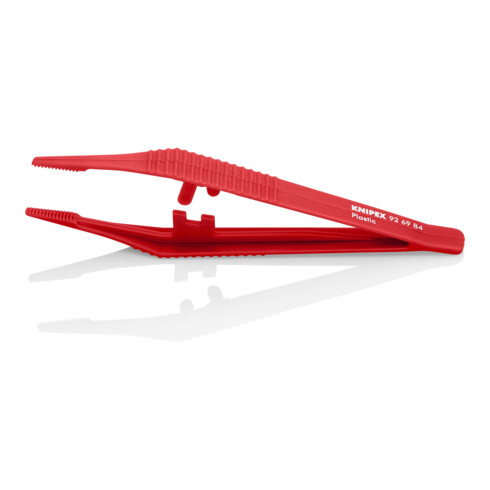 KNIPEX 92 69 84 Kunststoffpinzette Geriffelt 129 mm
