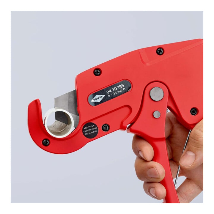 KNIPEX 94 10 185 Rohrschneider für Kunststoffrohre (Elektroinstallation) 185 mm
