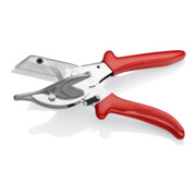 KNIPEX 94 35 215 EAN Gehrungsschere für Kunststoff- und Gummiprofile mit Kunststoff-Hüllen verchromt 215 mm-2