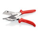 KNIPEX 94 35 215 Versteksnoeischaar voor kunststof- en rubberprofielen verchroomd 215 mm