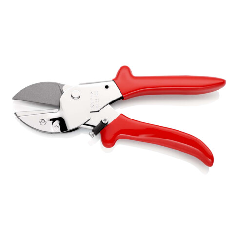 KNIPEX 94 55 200 Amboss-Schere mit Kunststoff-Hüllen verchromt 200 mm