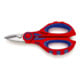 KNIPEX 95 05 10 SB Elektrikerscheren mit Mehrkomponenten-Hüllen, glasfaserverstärkt 160 mm-1