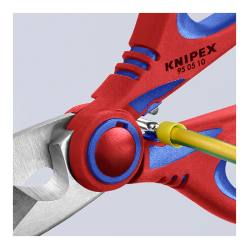 KNIPEX 95 05 10 SB Elektroschaar 160 mm