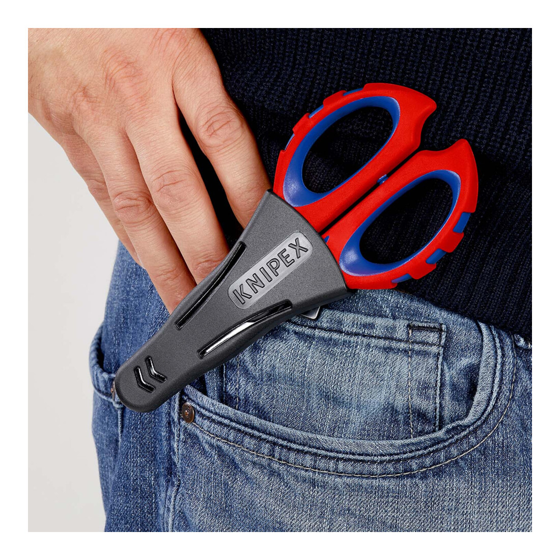 KNIPEX 95 05 10 SB Elektroschaar 160 mm