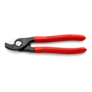 KNIPEX 95 11 165 Kabelschere mit Kunststoff überzogen brüniert 165 mm