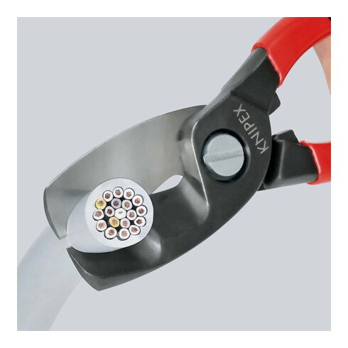 Knipex Kabelschere mit Doppelschneide