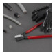 KNIPEX 95 11 225 StepCut® XL Kabelschere mit Stufenschnitt mit Kunststoff überzogen brüniert 225 mm-5