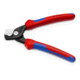 KNIPEX 95 12 160 StepCut® Kabelschere mit Comfort-Griffen brüniert 160 mm