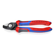 KNIPEX 95 12 165 Kabelschere mit Comfort-Griffen brüniert 165 mm