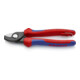 KNIPEX 95 12 165 T BK Kabelschere mit Befestigungsöse brüniert 165 mm-1