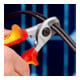 KNIPEX 95 16 165 Kabelschaar verchroomd VDE 165 mm