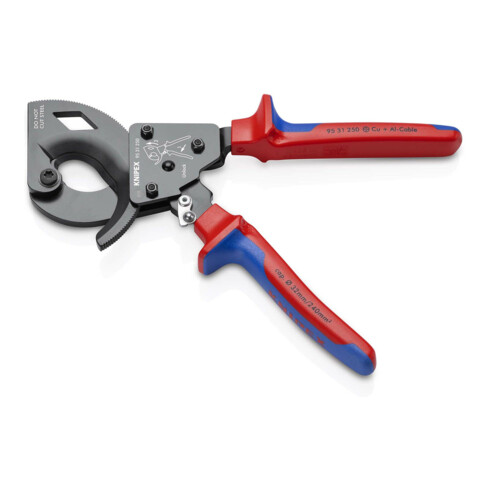 KNIPEX Kabelschaar 280mm met meer-componentengreep