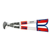 KNIPEX 95 32 038 Kabelschere (Ratschenprinzip) mit Teleskopschenkeln mit Mehrkomponenten-Hüllen 570 mm