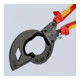 KNIPEX 95 36 320 Kabelschaar (ratelprincipe, drie snelheden) zwart geatramenteerd VDE 320 mm