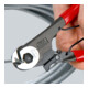 KNIPEX 95 61 150 Bowdenzugschneider mit Kunststoff überzogen schwarz atramentiert 150 mm-3