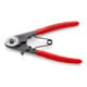 KNIPEX 95 61 150 Bowdenzugschneider mit Kunststoff überzogen schwarz atramentiert 150 mm