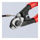 KNIPEX 95 61 190 Drahtseilschere geschmiedet mit Kunststoff überzogen 190 mm-4