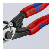 KNIPEX 95 62 190 Drahtseilschere geschmiedet mit Mehrkomponenten-Hüllen 190 mm-5