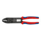 KNIPEX 97 22 240 Crimpzange mit Mehrkomponenten-Hüllen schwarz lackiert 240 mm