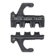 KNIPEX 97 39 05 Krimpprofiel voor niet-geïsoleerde, open connectoren (4,8 + 6,3 mm aansluitbreedte)