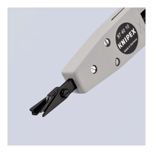 KNIPEX 97 40 10 Anlegewerkzeug für LSA-Plus und baugleich 175 mm