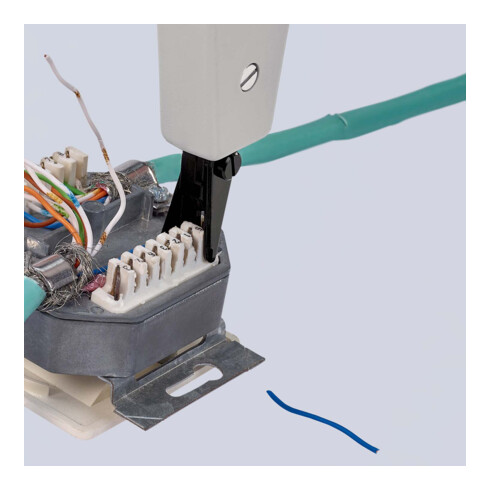 KNIPEX 97 40 10 Anlegewerkzeug für LSA-Plus und baugleich 175 mm