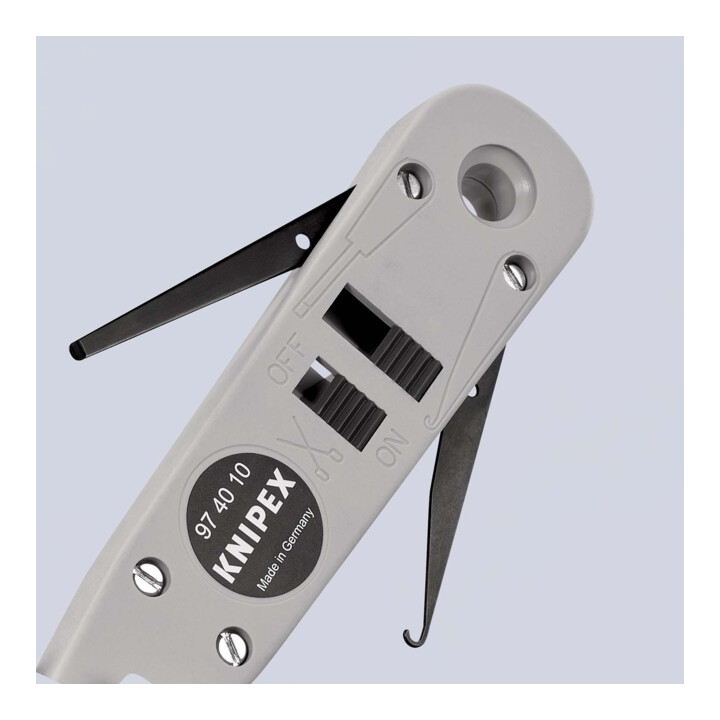 KNIPEX 97 40 10 Gereedschap voor LSA-Plus en identiek 175 mm