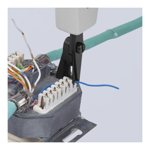 KNIPEX 97 40 10 Gereedschap voor LSA-Plus en identiek 175 mm