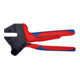 KNIPEX 97 43 200 A Crimp-Systemzange für auswechselbare Crimpeinsätze mit Mehrkomponenten-Hüllen brüniert 200 mm-1