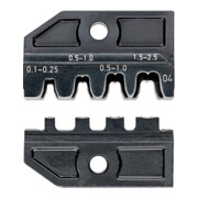 KNIPEX 97 49 04 Krimpprofiel voor niet-geïsoleerde, open connectoren 2,8 + 4,8 mm-1